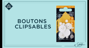 bouton clipsable